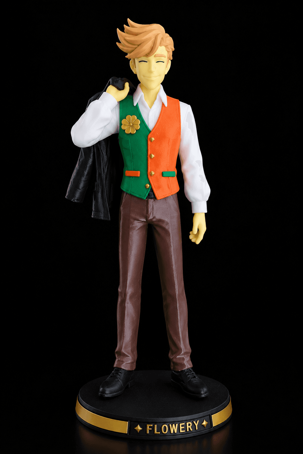 Figurine Flowery – Deltarune 👔, vue 2 — impression 3D, La Cale aux Trésors